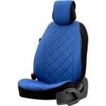 Πλατοκάθισμα Αυτοκινήτου Otom Active Pro Ύφασμα Τύπου Lacoste Ανάγλυφο Καπιτονέ Μπλε ACTP-105 1 Τεμάχιο