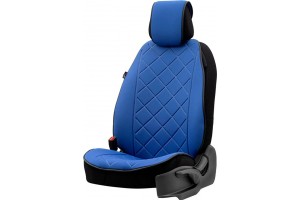 Πλατοκάθισμα Αυτοκινήτου Otom Active Pro Ύφασμα Τύπου Lacoste Ανάγλυφο Καπιτονέ Μπλε ACTP-105 1 Τεμάχιο