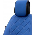 Πλατοκάθισμα Αυτοκινήτου Otom Active Pro Ύφασμα Τύπου Lacoste Ανάγλυφο Καπιτονέ Μπλε ACTP-105 1 Τεμάχιο