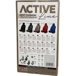 Πλατοκάθισμα Αυτοκινήτου Otom Active Line Ύφασμα Τύπου Lacoste Ανάγλυφο Κόκκινο ACTL-104 1 Τεμάχιο