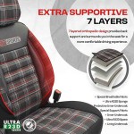 Καλύμματα Αυτοκινήτου Otom Gti Sports Design Universal Jacquard / Lacost / Δερματίνη Σετ Εμπρός / Πίσω Μαύρο - Κόκκινο GTI-801 11 Τεμάχια Καλύμματα Αυτοκινήτου Otom Gti Sports Design Universal Jacquard / Lacost / Δερματίνη Σετ Εμπρός / Πίσω Μαύρο - Κόκκινο GTI-801 11 Τεμάχια