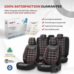 Καλύμματα Αυτοκινήτου Otom Gti Sports Design Universal Jacquard / Lacost / Δερματίνη Σετ Εμπρός / Πίσω Μαύρο - Κόκκινο GTI-801 11 Τεμάχια Καλύμματα Αυτοκινήτου Otom Gti Sports Design Universal Jacquard / Lacost / Δερματίνη Σετ Εμπρός / Πίσω Μαύρο - Κόκκινο GTI-801 11 Τεμάχια
