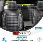 Καλύμματα Αυτοκινήτου Otom Gti Sports Design Universal Jacquard / Lacost / Δερματίνη Σετ Εμπρός / Πίσω Μαύρο - Γκρι GTI-807 11 Τεμάχια Καλύμματα Αυτοκινήτου Otom Gti Sports Design Universal Jacquard / Lacost / Δερματίνη Σετ Εμπρός / Πίσω Μαύρο - Γκρι GTI-807 11 Τεμάχια