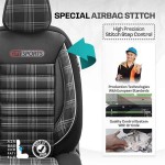 Καλύμματα Αυτοκινήτου Otom Gti Sports Design Universal Jacquard / Lacost / Δερματίνη Σετ Εμπρός / Πίσω Μαύρο - Γκρι GTI-807 11 Τεμάχια Καλύμματα Αυτοκινήτου Otom Gti Sports Design Universal Jacquard / Lacost / Δερματίνη Σετ Εμπρός / Πίσω Μαύρο - Γκρι GTI-807 11 Τεμάχια