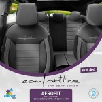 Καλύμματα Αυτοκινήτου Otom Comfortline Design Universal Sued / Rachel / Δερματίνη Σετ Εμπρός / Πίσω Μαύρο - Γκρι CMF-206 11 Τεμάχια Καλύμματα Αυτοκινήτου Otom Comfortline Design Universal Sued / Rachel / Δερματίνη Σετ Εμπρός / Πίσω Μαύρο - Γκρι CMF-206 11 Τεμάχια
