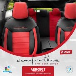 Καλύμματα Αυτοκινήτου Otom Comfortline Design Universal Sued / Rachel / Δερματίνη Σετ Εμπρός / Πίσω Μαύρο - Κόκκινο CMF-207 11 Τεμάχια Καλύμματα Αυτοκινήτου Otom Comfortline Design Universal Sued / Rachel / Δερματίνη Σετ Εμπρός / Πίσω Μαύρο - Κόκκινο CMF-207 11 Τεμάχια