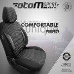 Καλύμματα Αυτοκινήτου Otom Sport Plus Design Universal Βαμβακερό Ύφασμα / Rachel / Δερματίνη Σετ Εμπρός / Πίσω Μαύρο SPTPLS-101 11 Τεμάχια Καλύμματα Αυτοκινήτου Otom Sport Plus Design Universal Βαμβακερό Ύφασμα / Rachel / Δερματίνη Σετ Εμπρός / Πίσω Μαύρο SPTPLS-101 11 Τεμάχια