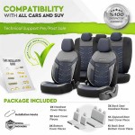 Καλύμματα Αυτοκινήτου Otom Reflective Design Universal Jacquard / Rachel / Δερματίνη Σετ Εμπρός / Πίσω Μαύρο Με Μπλε Ραφή RFL-2604 11 Τεμάχια Καλύμματα Αυτοκινήτου Otom Reflective Design Universal Jacquard / Rachel / Δερματίνη Σετ Εμπρός / Πίσω Μαύρο Με Μπλε Ραφή RFL-2604 11 Τεμάχια