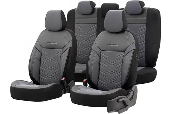 Καλύμματα Αυτοκινήτου Otom Reflective Design Universal Jacquard / Rachel / Δερματίνη Σετ Εμπρός / Πίσω Μαύρο - Σκούρο Γκρι RFL-2603 11 Τεμάχια Καλύμματα Αυτοκινήτου Otom Reflective Design Universal Jacquard / Rachel / Δερματίνη Σετ Εμπρός / Πίσω Μαύρο - Σκούρο Γκρι RFL-2603 11 Τεμάχια