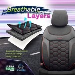 Καλύμματα Αυτοκινήτου Otom Carbon Design Universal Jacquard / Rachel / Δερματίνη Σετ Εμπρός / Πίσω Μαύρο - Κόκκινο CRB-3402 11 Τεμάχια Καλύμματα Αυτοκινήτου Otom Carbon Design Universal Jacquard / Rachel / Δερματίνη Σετ Εμπρός / Πίσω Μαύρο - Κόκκινο CRB-3402 11 Τεμάχια