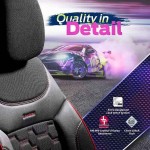 Καλύμματα Αυτοκινήτου Otom Carbon Design Universal Jacquard / Rachel / Δερματίνη Σετ Εμπρός / Πίσω Μαύρο - Κόκκινο CRB-3402 11 Τεμάχια Καλύμματα Αυτοκινήτου Otom Carbon Design Universal Jacquard / Rachel / Δερματίνη Σετ Εμπρός / Πίσω Μαύρο - Κόκκινο CRB-3402 11 Τεμάχια