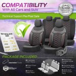 Καλύμματα Αυτοκινήτου Otom Carbon Design Universal Jacquard / Rachel / Δερματίνη Σετ Εμπρός / Πίσω Μαύρο - Κόκκινο CRB-3402 11 Τεμάχια Καλύμματα Αυτοκινήτου Otom Carbon Design Universal Jacquard / Rachel / Δερματίνη Σετ Εμπρός / Πίσω Μαύρο - Κόκκινο CRB-3402 11 Τεμάχια