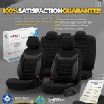 Καλύμματα Αυτοκινήτου Otom Individual Design Universal Jacquard / Rachel / Δερματίνη Σετ Εμπρός / Πίσω Μαύρο Με Γκρι Ραφές IND-202 11 Τεμάχια Καλύμματα Αυτοκινήτου Otom Individual Design Universal Jacquard / Rachel / Δερματίνη Σετ Εμπρός / Πίσω Μαύρο Με Γκρι Ραφές IND-202 11 Τεμάχια