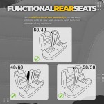 Καλύμματα Αυτοκινήτου Otom Individual Design Universal Jacquard / Rachel / Δερματίνη Σετ Εμπρός / Πίσω Μαύρο Με Γκρι Ραφές IND-202 11 Τεμάχια Καλύμματα Αυτοκινήτου Otom Individual Design Universal Jacquard / Rachel / Δερματίνη Σετ Εμπρός / Πίσω Μαύρο Με Γκρι Ραφές IND-202 11 Τεμάχια