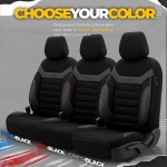 Καλύμματα Αυτοκινήτου Otom Individual Design Universal Jacquard / Rachel / Δερματίνη Σετ Εμπρός / Πίσω Μαύρο Με Γκρι Ραφές IND-202 11 Τεμάχια Καλύμματα Αυτοκινήτου Otom Individual Design Universal Jacquard / Rachel / Δερματίνη Σετ Εμπρός / Πίσω Μαύρο Με Γκρι Ραφές IND-202 11 Τεμάχια