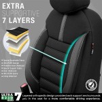 Καλύμματα Αυτοκινήτου Otom Limited Design Universal Jacquard / Lacost / Δερματίνη Σετ Εμπρός / Πίσω Μαύρο Με Γκρι Ραφές LMT-102 11 Τεμαχίων Καλύμματα Αυτοκινήτου Otom Limited Design Universal Jacquard / Lacost / Δερματίνη Σετ Εμπρός / Πίσω Μαύρο Με Γκρι Ραφές LMT-102 11 Τεμαχίων