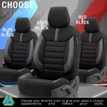 Καλύμματα Αυτοκινήτου Otom Limited Design Universal Jacquard / Lacost / Δερματίνη Σετ Εμπρός / Πίσω Μαύρο Με Μπλε Ραφές LMT-103 11 Τεμαχίων Καλύμματα Αυτοκινήτου Otom Limited Design Universal Jacquard / Lacost / Δερματίνη Σετ Εμπρός / Πίσω Μαύρο Με Μπλε Ραφές LMT-103 11 Τεμαχίων