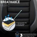 Καλύμματα Αυτοκινήτου Otom Limited Design Universal Jacquard / Lacost / Δερματίνη Σετ Εμπρός / Πίσω Μαύρο Με Μπλε Ραφές LMT-103 11 Τεμαχίων Καλύμματα Αυτοκινήτου Otom Limited Design Universal Jacquard / Lacost / Δερματίνη Σετ Εμπρός / Πίσω Μαύρο Με Μπλε Ραφές LMT-103 11 Τεμαχίων