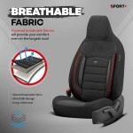 Καλύμματα Αυτοκινήτου Otom Sport Plus City Design Universal Βαμβακερό Ύφασμα / Rachel / Δερματίνη Σετ Εμπρός / Πίσωμε Ενσωματωμένα Προσκέφαλα Μαύρο Με Κόκκινο Κέντημα SPTPLS-102CTY 11 Τεμαχίων1 Καλύμματα Αυτοκινήτου Otom Sport Plus City Design Universal Βαμβακερό Ύφασμα / Rachel / Δερματίνη Σετ Εμπρός / Πίσωμε Ενσωματωμένα Προσκέφαλα Μαύρο Με Κόκκινο Κέντημα SPTPLS-102CTY 11 Τεμαχίων1