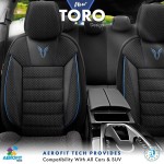 Καλύμματα Αυτοκινήτου Otom Toro Design Universal Βαμβακερό Ύφασμα / Δερματίνη Σετ Εμπρός / Πίσω Μαύρο - Μπλε ΤRΟ-903 11 Τεμάχια Καλύμματα Αυτοκινήτου Otom Toro Design Universal Βαμβακερό Ύφασμα / Δερματίνη Σετ Εμπρός / Πίσω Μαύρο - Μπλε ΤRΟ-903 11 Τεμάχια
