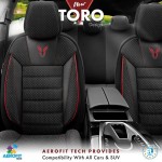 Καλύμματα Αυτοκινήτου Otom Toro Design Universal Βαμβακερό Ύφασμα / Δερματίνη Σετ Εμπρός / Πίσω Μαύρο - Κόκκινο ΤRΟ-901 11 Τεμάχια Καλύμματα Αυτοκινήτου Otom Toro Design Universal Βαμβακερό Ύφασμα / Δερματίνη Σετ Εμπρός / Πίσω Μαύρο - Κόκκινο ΤRΟ-901 11 Τεμάχια