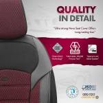 Καλύμματα Αυτοκινήτου Otom Nova Universal Ύφασμα Jacquard / Δερματίνη Σετ Εμπρός / Πίσω Κόκκινο - Μαύρο NOV-3303 11 Τεμάχια Καλύμματα Αυτοκινήτου Otom Nova Universal Ύφασμα Jacquard / Δερματίνη Σετ Εμπρός / Πίσω Κόκκινο - Μαύρο NOV-3303 11 Τεμάχια