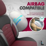 Καλύμματα Αυτοκινήτου Otom Nova Universal Ύφασμα Jacquard / Δερματίνη Σετ Εμπρός / Πίσω Κόκκινο - Μαύρο NOV-3303 11 Τεμάχια Καλύμματα Αυτοκινήτου Otom Nova Universal Ύφασμα Jacquard / Δερματίνη Σετ Εμπρός / Πίσω Κόκκινο - Μαύρο NOV-3303 11 Τεμάχια