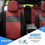 Καλύμματα Αυτοκινήτου Otom Smart Design Universal Ύφασμα / Δερματίνη Σετ Εμπρός / Πίσω Μαύρο / Κόκκινο SLTSMT103-NZ 11 Τεμαχίων Καλύμματα Αυτοκινήτου Otom Smart Design Universal Ύφασμα / Δερματίνη Σετ Εμπρός / Πίσω Μαύρο / Κόκκινο SLTSMT103-NZ 11 Τεμαχίων