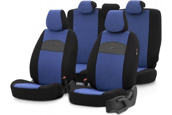 Καλύμματα Αυτοκινήτου Otom Smart Design Universal Ύφασμα / Δερματίνη Σετ Εμπρός / Πίσω Μαύρο / Μπλε SLTSMT104-NZ 11 Τεμαχίων Καλύμματα Αυτοκινήτου Otom Smart Design Universal Ύφασμα / Δερματίνη Σετ Εμπρός / Πίσω Μαύρο / Μπλε SLTSMT104-NZ 11 Τεμαχίων
