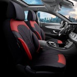 Καλύμματα Αυτοκινήτου Otom Progressive Design Universal Full Δερματίνη Σετ Εμπρός / Πίσω Μαύρο / ΚόκκινοPRG-104 11 Τεμαχίων
