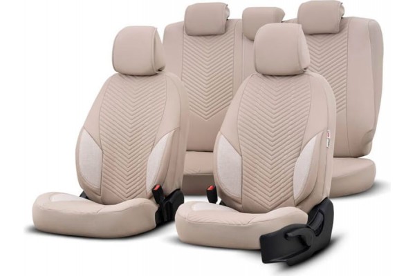Καλύμματα Αυτοκινήτου Otom "Advanced Leather" Universal Δερματίνη / Λινό Ύφασμα Σετ Εμπρός / Πίσω Μπεζ ΑDV-105 11 Τεμαχίων Καλύμματα Αυτοκινήτου Otom "Advanced Leather" Universal Δερματίνη / Λινό Ύφασμα Σετ Εμπρός / Πίσω Μπεζ ΑDV-105 11 Τεμαχίων