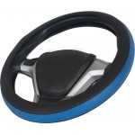 Κάλυμμα Τιμονιού Αυτοκινήτου Δερματίνη Otom Easy-Fit F-58 / DKG-058 Μαύρο-Μπλε Medium 37-39cm 1 Τεμάχιο