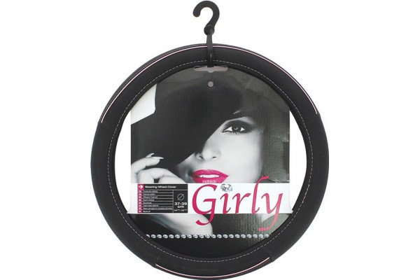 Κάλυμμα Τιμονιού Αυτοκινήτου Δερματίνη Girly FVP1220 Μαύρο-Ροζ Medium 37-39cm 1 Τεμάχιο Κάλυμμα Τιμονιού Αυτοκινήτου Δερματίνη Girly FVP1220 Μαύρο-Ροζ Medium 37-39cm 1 Τεμάχιο