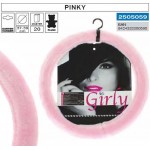 Κάλυμμα Tιμονιού Αυτοκινήτου Χνουδωτό Girly Pinky 2505059 Ροζ Medium 37-39CM 1 Τεμάχιο