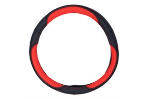 Καλυμμα Τιμονιου Triple C Pu 38cm - ΜΑΥΡΟ/ΚΟΚΚΙΝΟ