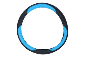 Καλυμμα Τιμονιου Triple C Pu 38cm - ΜΑΥΡΟ/ΜΠΛΕ