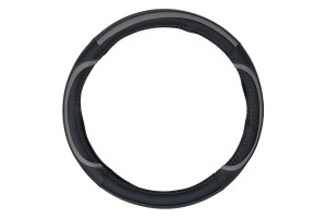 Καλυμμα Τιμονιου Miggie 38cm - ΜΑΥΡΟ/ΓΚΡΙ