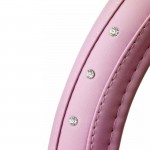 Κάλυμμα Tιμονιού ''Pink Diamonds'' Ροζ Με Στρας Medium 37-39cm