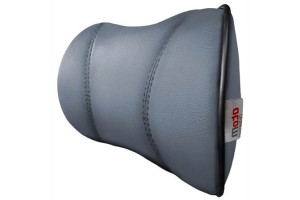 Μαξιλαράκι Αυχένα Αυτοκινήτου Από Δερματίνη Σκούρο Γκρι Otom NPW-103 1 Τεμάχιο