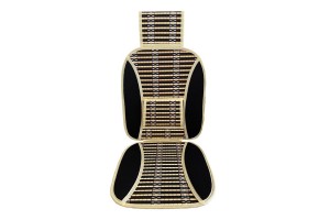 Πλατοκάθισμα Αυτοκινήτου Ψάθα Havana Μαύρη 1 Τεμάχιο