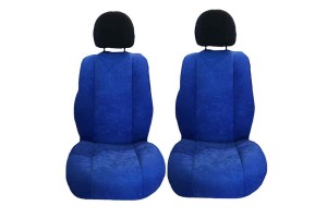 Πλατοκαθίσματα Αυτοκινήτου Alcadara Μπλε 2 Τεμάχια