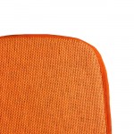 Πλατοκάθισμα Αυτοκινήτου Ψάθα Μπομπ Σφουγγαράκης Tετραγωνοπαντελονής Πορτοκαλί 1Τμχ