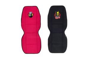 Πλατοκαθίσματα Αυτοκινήτου Διπλής Όψης Dc Comics Batman Urban Legend Κόκκινο-Μαύρο 1 Τεμάχιο