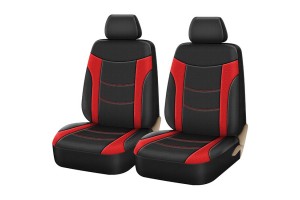 Καλύμματα Αυτοκινήτου Super Sport All In One Μαύρο-Κόκκινο Ζευ 4 Τεμάχια