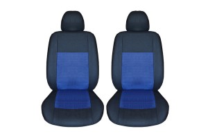 Καλύμματα Αυτοκινήτου Prime Μαύρο-Μπλε Ζευ 4 Τεμάχια