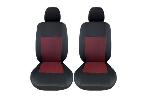 Καλύμματα Αυτοκινήτου Prime Μαύρο-Kόκκινο Ζευ 4 Τεμάχια