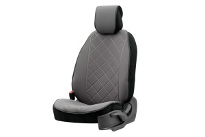 Πλατοκάθισμα Αυτοκινήτου Otom Active Pro Ύφασμα Τύπου Lacoste Ανάγλυφο Καπιτονέ Γκρι ACTP-102 1 Τεμάχιο