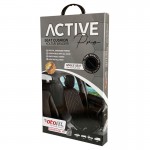 Πλατοκάθισμα Αυτοκινήτου Otom Active Pro Ύφασμα Τύπου Lacoste Ανάγλυφο Καπιτονέ Γκρι ACTP-102 1 Τεμάχιο