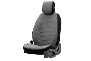 Πλατοκάθισμα Αυτοκινήτου Otom Active Line Ύφασμα Τύπου Lacoste Ανάγλυφο Γκρι ACTL-102 1 Τεμάχιο