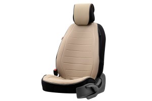 Πλατοκάθισμα Αυτοκινήτου Otom Active Line Ύφασμα Τύπου Lacoste Ανάγλυφο Μπεζ ACTL-103 1 Τεμάχιο